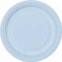 8 BABY BLUE 9'' PLATES