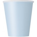 8 BABY BLUE 9OZ CUPS