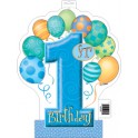 First Birthday Balloons cut out