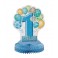 14"FRST BDAY BLU HNYCMB CNTRPC
