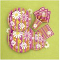 8 DAISY STRIPE 9" PLATES