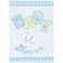 8 BBY BLUE STITCHNG INVITATION