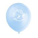 8 12" BBY BLUE STITCH BLLNS 1S