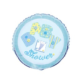 18" BULK BABY BLUE STITCH FOIL