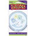 18" PKG BABY BLUE STITCH FOIL
