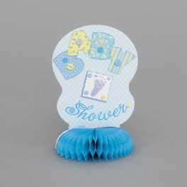 4 BBY BLUE STITCH 6" HONYCOMBS