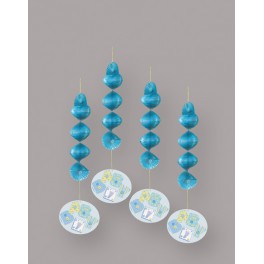 4 BBY BLUE STITCH HANG DEC 18"