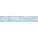 BBY BLUE STITCH FOIL BNNR 12FT