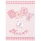 8 BABY PINK STITCHING INVITES