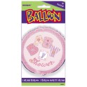 18" PKG BABY PINK STITCH FOIL