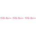BBY PNK STITCH CREPE STMR 30FT