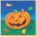 16 PUMPKIN STEPS LUNCH NAPKINS