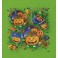 8 PUMPKIN STEPS 9" PLATES
