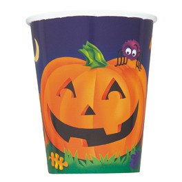 8 PUMPKIN STEPS 9 OZ CUPS