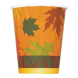 8 TURNING LEAVES 9 OZ CUPS