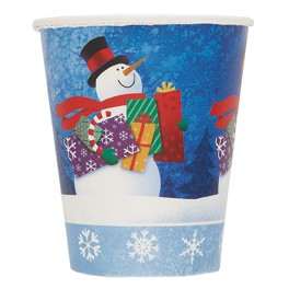 8 SNOWMAN GIFTS 9 OZ CUPS