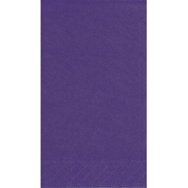 20 DEEP PURPLE GUEST NAPKINS