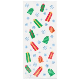 20 SNOWMAN GIFTS CELLO BAGS