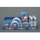 SNOWMAN GIFTS X DISPLAY-93PC