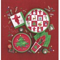 8 TIS THE SEASON 9" PLATES