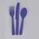 24 ASST CUTLERY DEEP PURPLE