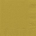 20 GOLD LUNCH NAPKINS