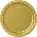 8 GOLD 7'' PLATES