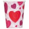 8 HEARTS-A-WHIRL 9OZ CUPS