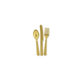 8 GOLD 9'' PLATES