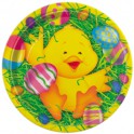 8 EASTER DUCKY 7" PLATES