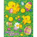 4 EASTER DUCKY STICKER SHEETS