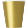8 GOLD 9OZ CUPS