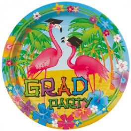 8 GRAD FLAMINGOS 7" PLATES
