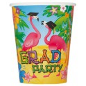 8 GRAD FLAMINGOS 9OZ CUPS