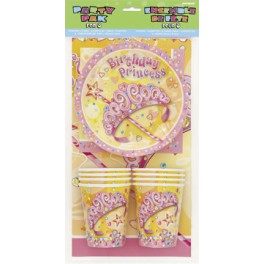 PRETTY PRINCESS PRTY PAK FOR 8