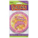 18" PKG PRETTY PRINCESS FL BLN