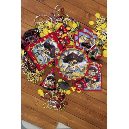 8 PIRATE BOUNTY 9" PLATES