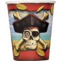 8 PIRATE BOUNTY 9 OZ CUPS