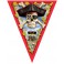 PIRATE BOUNTY FLAG BANNER 12FT