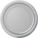 8 SILVER 7'' PLATES