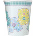 8 BABY STITCH PASTEL 9OZ CUPS