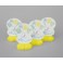 4 BBY PASTL STITCH 6" HONYCOMB