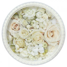 8 WEDDING ROSES 7" PLATES