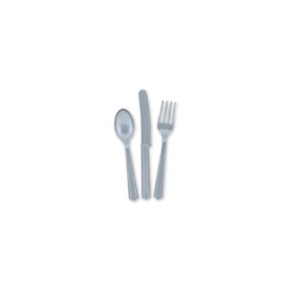 8 SILVER 9'' PLATES