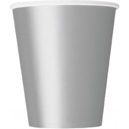 8 SILVER 9OZ CUPS