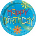 8 STELLAR BIRTHDAY 7" PLATES