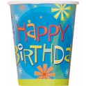 8 STELLAR BIRTHDAY 9 OZ CUPS