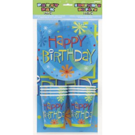 STELLAR BDAY PRTY PAK FOR 8