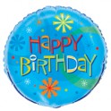 18" BULK STELLAR BDAY FOIL BLN