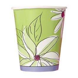 8 FLOWERS WHIMSY 9OZ CUPS